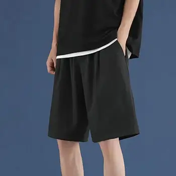 Модные мужские летние шорты с глубоким вырезом в промежности из тонкой сетки, охлаждающие летние короткие брюки, мужские шорты большого размера, мужская одежда