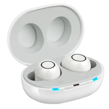 Невидимый мини-TWS Перезаряжаемый Умный цифровой слуховой аппарат-вкладыш с одной кнопкой Bluetooth-гарнитура Слуховой аппарат A39
