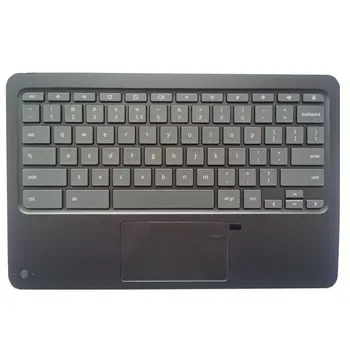 Новая клавиатура США для HP Chromebook X360 11-AE С Подставкой для рук, Верхняя крышка с сенсорной панелью