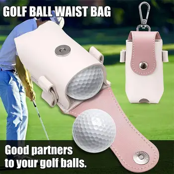 Износостойкий пылезащитный держатель для мяча для гольфа с блокировкой цвета с подвесным шнурком, Спортивная сумка для хранения гольфа, сумка для гольфа