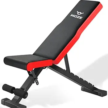 Силовая скамья, Складная тренировочная скамья для силовых тренировок всего тела, Многоцелевая наклонная скамья для домашнего спортзала - Новая версия