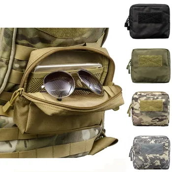 1000D Военная Тактическая Поясная сумка Molle EDC, Медицинский пакет, Чехол для телефона, Сумка-Органайзер, Сумки для аксессуаров для охоты На открытом воздухе
