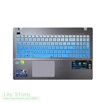 Для Asus U50V U50 UL50 UX51 UL50VF UX50 UX501jw 508MD W50JK W518LD W508LD 15,6 дюймов Силиконовая Защитная пленка для клавиатуры ноутбука
