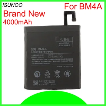 ISUNOO 10 шт./лот BM4A 4000 мАч Аккумулятор Для Xiaomi Redmi Pro Литий-ионный Аккумулятор Замена для смартфона Xiaomi Redmi Pro