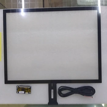 Универсальный емкостный 17-дюймовый экран 4: 3, сенсорная панель TP для ЖК-монитора с комплектом контроллера DIY