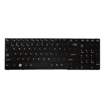 Клавиатуры с черной Рамкой Профессиональная Замена Клавиатуры для Toshiba A660
