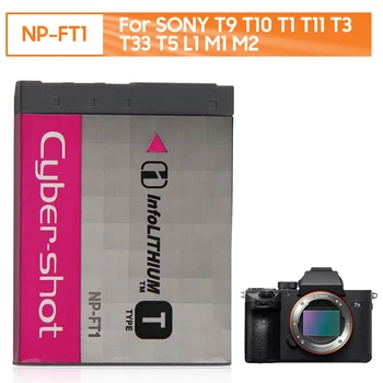 Сменный Аккумулятор Камеры NP-FT1 Для Камеры SONY T9 T10 T1 T11 T3 T33 T5 L1 M1 M2 2.4Втч 3.6 В