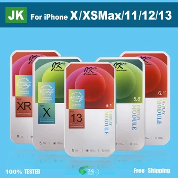 JK GX OLED ЖК-дисплей Для iPhone 7 8 6S Plus X XR XS Экран 11 12 13 14 Pro Max Дисплей С Заменой 3D Touch Incell Без Битых пикселей