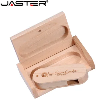 JASTER Деревянный USB Флэш-накопитель 2,0 64 ГБ USB-накопитель Флешка 8 ГБ Внешняя память 16 ГБ U-диск 32 ГБ Карта памяти Cle Memoria Usb