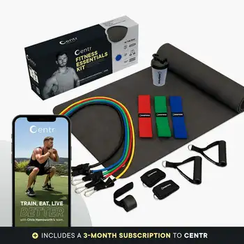 Набор Chris Hemsworth Fitness Essentials Для домашних тренировок + 3-месячная подписка на Ropa de gym de hombres Golf women Gym shir