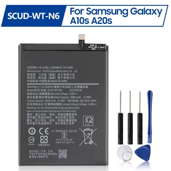 Сменный аккумулятор SCUD-WT-N6 Для Samsung Galaxy A10s A20s Honor Holly 2 Plus SM-A2070 A21 Аккумуляторная Батарея 4000 мАч