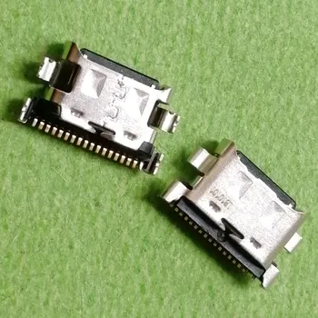 100шт 18Pin Оригинальная Зарядка через USB Для Samsung Galaxy A51 A71 A31 A20 A30 A40 A50 A60 A70 A21S A40S A50S A70S Разъем зарядного устройства