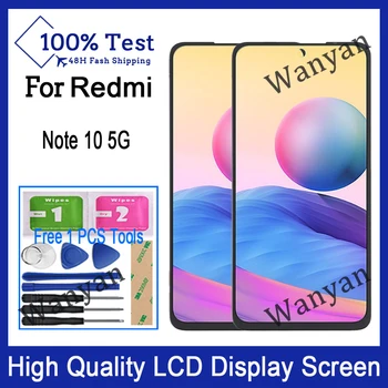 Оригинал Для Redmi Note 10 5G M2103K19G M2103K19C ЖК-дисплей Сенсорный экран Дигитайзер Запасные Части