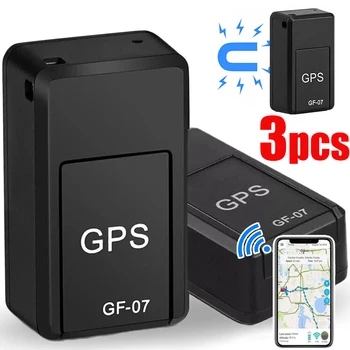 1/2/3шт Автомобильный Мини GPS Трекер GF-07 Противоугонный Локатор Отслеживание SIM-карты в реальном времени Позиционер Магнитное Крепление Противоугонный Трекер