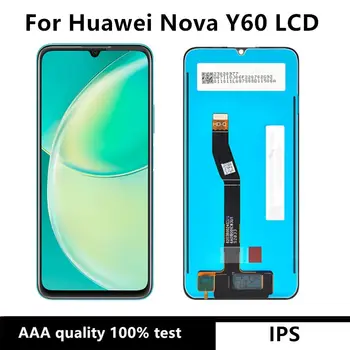 6,6-дюймовый для Huawei Nova Y60 ЖК-дисплей с сенсорным экраном WKG-LX9, бесплатная доставка с инструментами