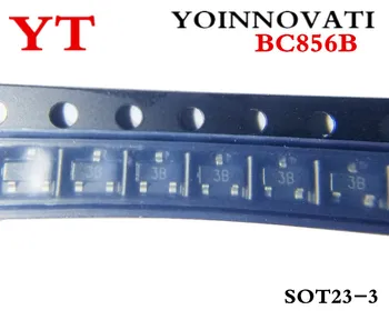  1000 шт./лот BC856B BC856 0.1A 65V SOT-23 PNP транзистор лучшего качества.