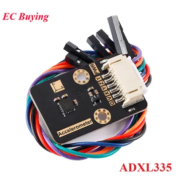 ADXL335 3-Осевой Модуль Акселерометра с аналоговым выходом 3g, Угловой Преобразователь, Трехосевой Модуль датчика положения вибрации 3.3V-5V 6pin
