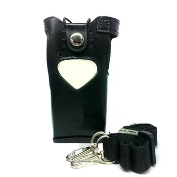Двухстороннее радио, кожаный защитный рукав в форме сердца, сумка через плечо, жесткий чехол-кобура для рации Motorola XIR8800