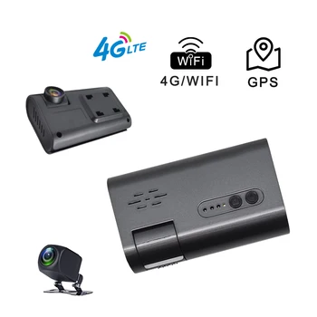 Автомобильный видеорегистратор 4G WIFI GPS network Taxi K16 driving recorder высокой четкости ночного видения до и после двойной записи монитора