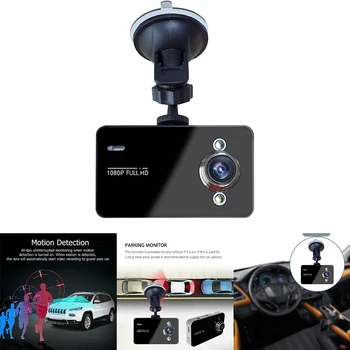 Автомобильный видеорегистратор, автомобильный видеомагнитофон, 170-градусный кабель для зарядного устройства, видеовыход NTSC/PAL, крепление на присоске