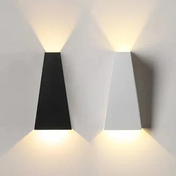 Современная простая прикроватная тумбочка для спальни, настенный светильник для чтения в помещении, встраиваемый светодиодный настенный светильник