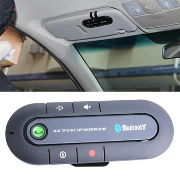 Автомобильный Bluetooth-приемник громкой связи, Динамик, солнцезащитный козырек, зажим для крепления беспроводного приемника, автомобильный стереоплеер, автомобильный комплект