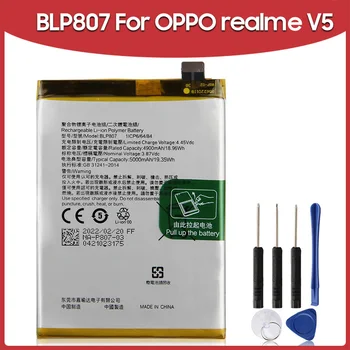 Оригинальный Аккумулятор для телефона BLP765 BLP779 BLP781 BLP805 BLP807 Для Oppo A91 A92S A52 A32 A93 A55 Realme V5 5G Батареи с инструментами