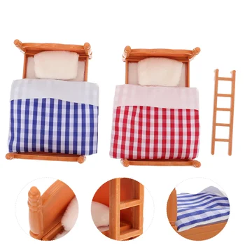 Имитация кровати, мини-двуспальные кровати, мебель для спальни, дом, постельное белье для девочек