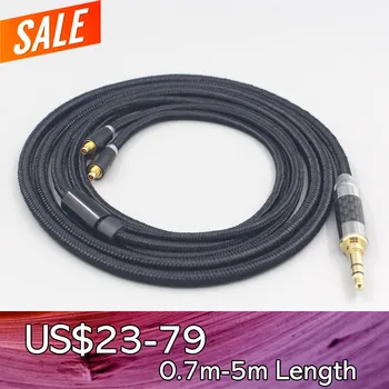Супер Мягкий Нейлоновый кабель OFC для наушников Dunu T5 Titan 3 T3 (Увеличьте длину MMCX) Наушники LN007517