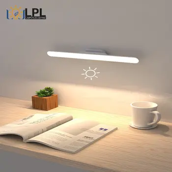 Настольная лампа для ухода за глазами, Регулируемая По Температуре светодиодная панель для монитора компьютера, Бесступенчатое Затемнение, USB-лампа для чтения
