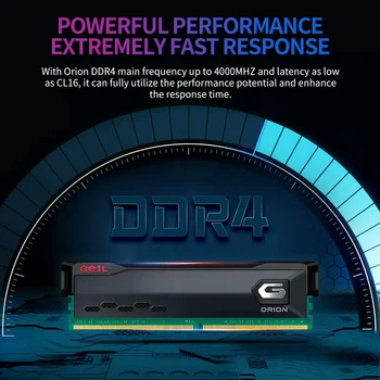 GeIL RAM Поддержка XMP 3200 МГц 3600 МГц Оперативная память 1,35 В DDR4 4000 МГц Оперативная память 16 ГБ 32 ГБ для настольных ПК Memoria CL16