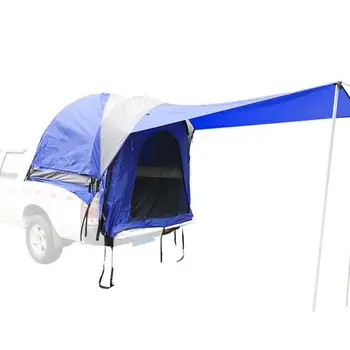 Палатка для грузовика для кемпинга Водонепроницаемая PU2000, Двухслойные палатки для грузовика, 190T, палатка из огнестойкого полиэстера, легко монтируется