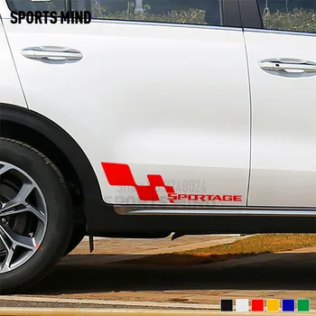 5 Пар Виниловых автомобильных наклеек, Отличительные знаки Для нового Kia Sportage EX GT Line, Аксессуары для автомобилей, автостайлинг