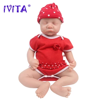 IVITA WG1548 16,92 дюймов 2189 г 100% Силиконовая Кукла Реборн Бэби Реалистичные Мягкие Куклы Реалистичная Девочка Леви Детские Игрушки для Детей Подарок