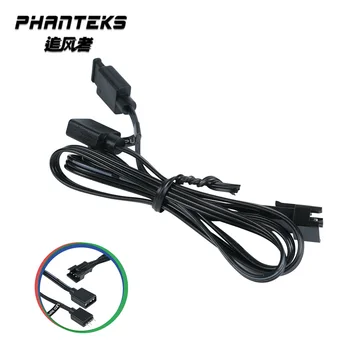 Phanteks ARGB 5V 3Pin Элемент Удлинительного кабеля AURA для материнской платы ASUS/MSI Spliter для 5V (ореолы ARGB, Световая полоса, вентилятор)