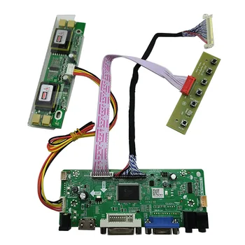 Комплект контрольных мониторов для M170E5-L05 M170E5-L08 M170E5-L09 L01 L02 L03 L0A HDMI + DVI + VGA ЖК-светодиодный экран Плата контроллера Драйвер