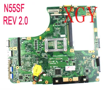 Материнская плата N55SF REV2.0 Для ASUS N55S N55SL Материнская плата ноутбука N55SF материнская плата 100% тест в порядке