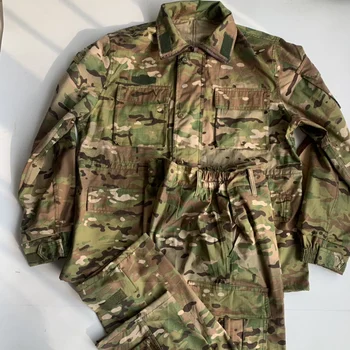 Камуфляжная одежда для военных фанатов, износостойкий тренировочный костюм без пиллинга, тактический костюм для охоты на открытом воздухе, военный