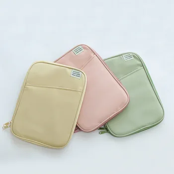 Твердый чехол для планшета, Лаконичный корейский чехол для девочек 11 13 10,2 дюймов, деловой чехол для Mac, Зелено-Розовый Защитный чехол для ноутбука, сумка для iPad 364