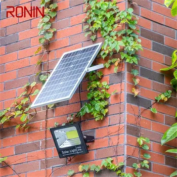 RONIN Солнечный свет 30 Вт 60 Вт 100 Вт 200 Вт Открытый Внутренний двор Водонепроницаемый IP65 Настенный светильник LED Пульт дистанционного Управления