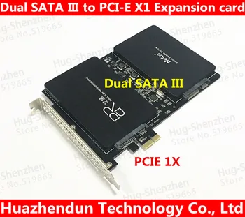 Высокоскоростная карта-адаптер DEBROGLIE DB-23561 с двумя SSD-накопителями SATA III к PCIe для 08-12 0.8-10.12 Бесплатная доставка