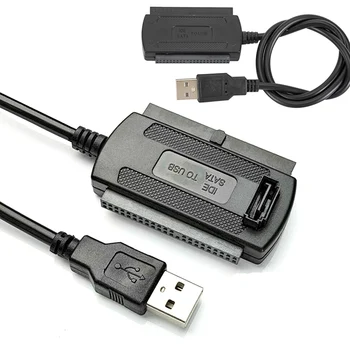 Кабель-конвертер USB 2.0 в IDE для 2,5-3,5 дюймового жесткого диска HD