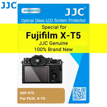 Защитная пленка для экрана JJC Fuji XT5 из закаленного Стекла для Аксессуаров Камеры Fujifilm X-T5 2.5 D С круглыми Краями, Защита ЖК-экрана От царапин