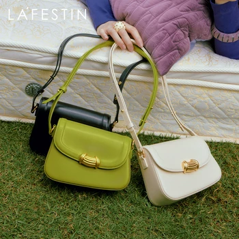 LA FESTIN, Новые поступления, Маленькая квадратная сумка, дизайнерские женские сумки, модная сумка через плечо, роскошная сумка-мессенджер, женская сумка